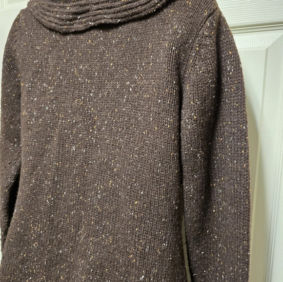 Soft Surroundings Womens Brown Speckled Chateau Duster Cardigan SizeXS - Picture 11 of 14